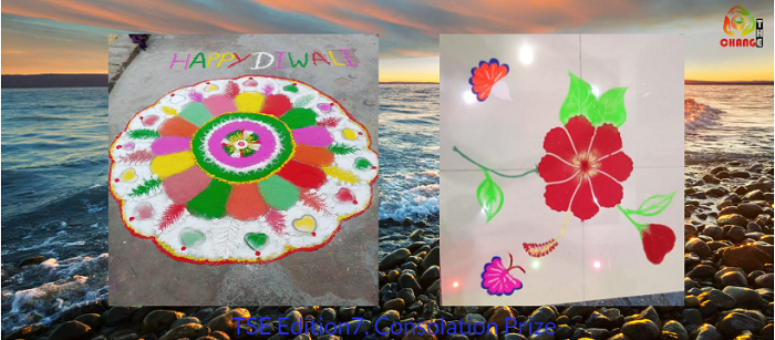 Selfie With Rangoli- Edition 7